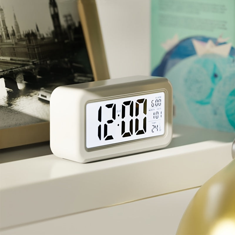 Digital Alarm Clock with LED Display and Temperature Function - Image 8